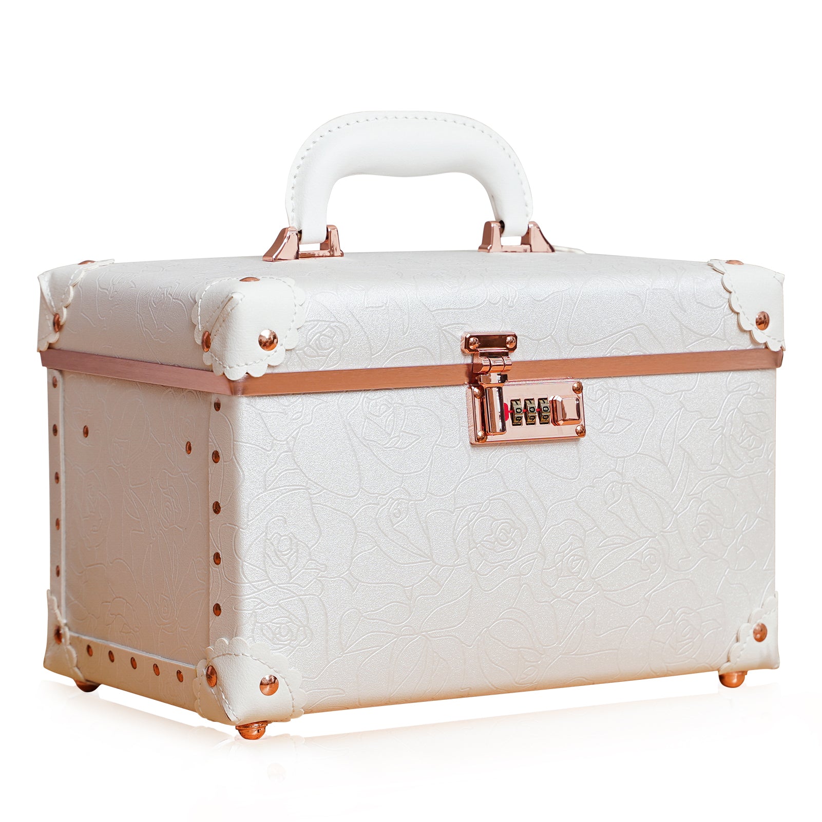 Urecity Vintage Makeup Train Case - 12.5