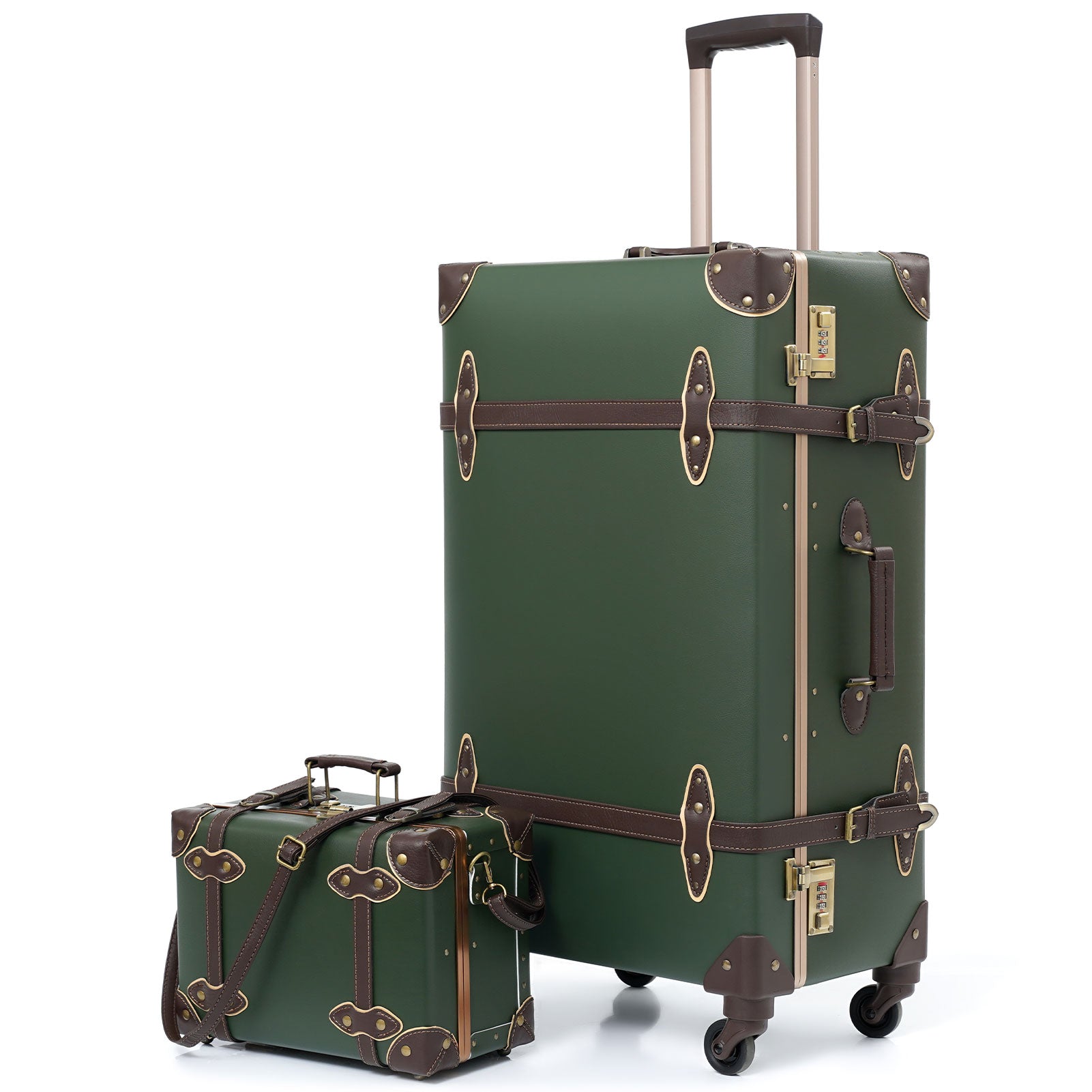 Bourget Rolling Luggage (Green)