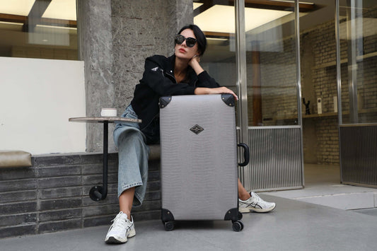 Travel in Style & Space: Discover Our New PU Leather Crocodile Luggage