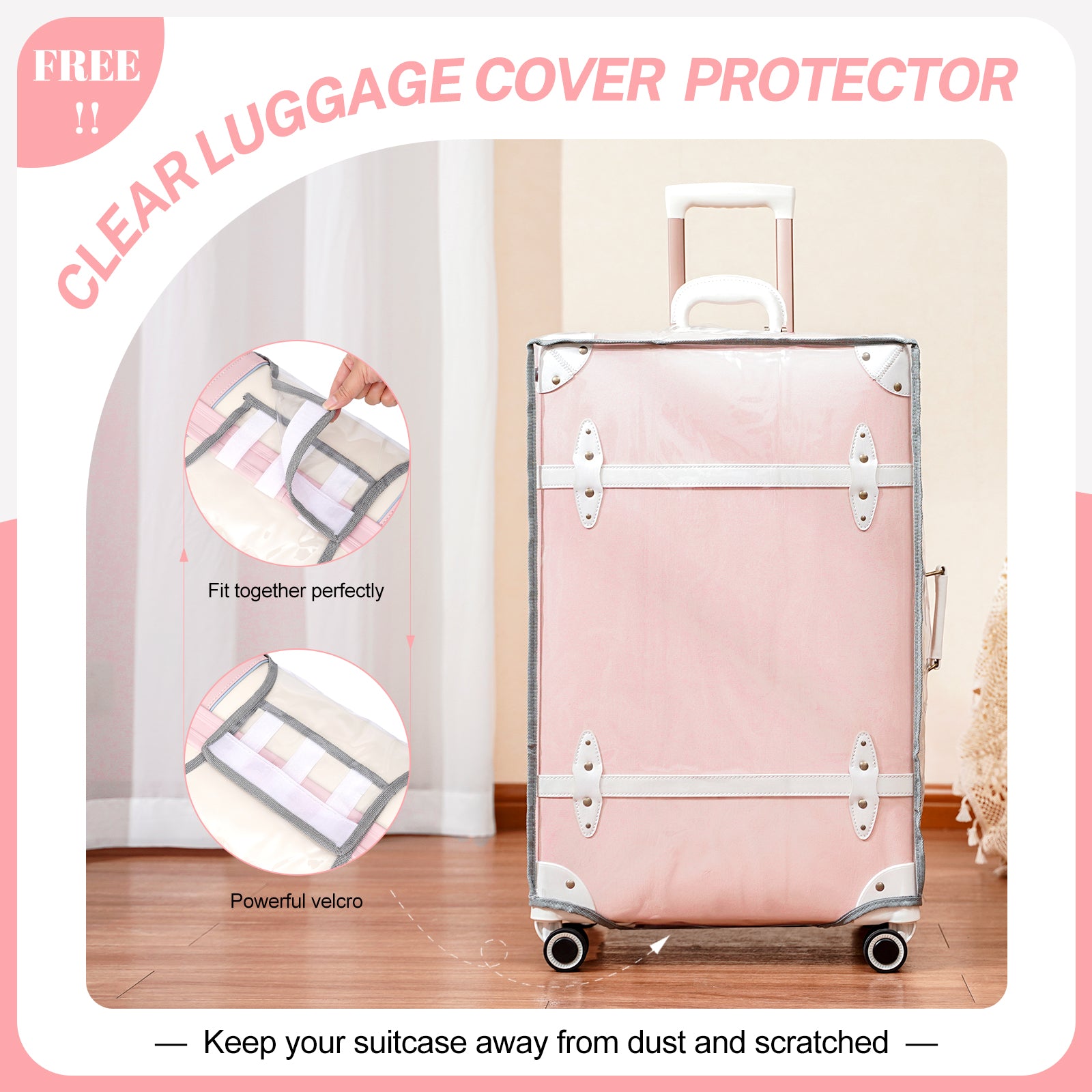 Vintage rolling luggage hotsell