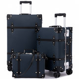 Valise vintage Urecity avec valise de char 4 roues Mauritius Valise vintage Urecity avec valise de char 4 roues Mauritius
