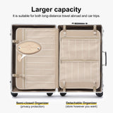 Urecity Vintage Mini 12 pouces valise à main étui en cuir